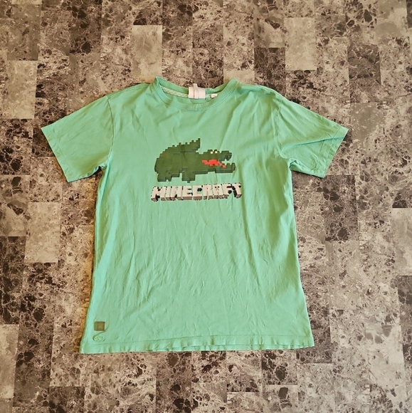 Lacoste Other - Lacoste X Minecraft Tshirt
